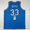 image:imageAutographedSigned Larry Bird Indiana State Blue College Basketball Jersey JSA COA
