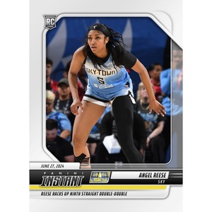 image:image2024 Panini Instant WNBA Angel Reese 96 Chicago Sky Rookie RC Basketball Card