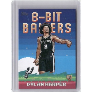 image:image202526 Topps 8B32 Dylan Harper 8Bit Ballers Rookie RC Basketball Card