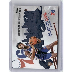 image:image202526 Topps CC3 VJ Edgecombe Clutch City Prospects Rookie RC Basketball Card