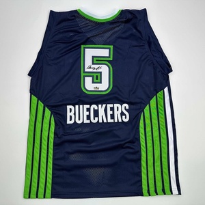 image:imageFacsimile Autographed Paige Bueckers Dallas Blue Reprint Laser Auto WNBA Basketball Jersey Size Mens XL
