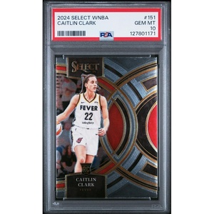 image:imageGraded 2024 Panini Select WNBA Caitlin Clark 151 Rookie RC Basketball Card PSA 10 Gem Mint