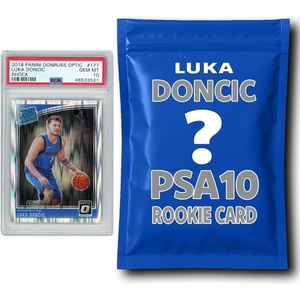 image:imageLuka Doncic PSA 10 Graded Rookie Basketball Card Mystery Pack