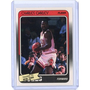 image:imageVintage 1988 Fleer Charles Oakley 18 Basketball Card
