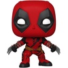 image:imageDeadpool 1583 with Claws Deadpool amp Wolverine 3 Funko POP Marvel Movies Figurine Bundle with HOFSM Protector Case