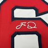 image:imageFacsimile Autographed Jarren Duran Boston White Reprint Laser Auto Baseball Jersey Size Mens XL