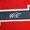 image:imageFacsimile Autographed Ozzie Albies Atlanta Red Reprint Laser Auto Baseball Jersey Size Mens XL