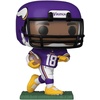 image:imageJustin Jefferson 239 Funko POP Football Minnesota Vikings Figurine Bundle with HOFSM Protector Case