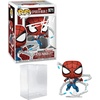 image:imageTom Holland Peter Parker 971 Advanced Suit 20 SpiderMan Facsimile Signed Reprint Laser Autographed Funko POP Marvel Figurine with Protector Case