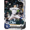 image:image2026 Topps Now Cam Schlittler 41 Yankees First 15 K 0 R 0 BB in 2 Start Span New York Yankees Rookie RC Baseball Card