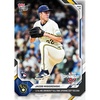 image:image2026 Topps Now Jacob Misiorowski 4 11ks Are Brewers All Time Opening Day Record Milwaukee Brewers Rookie RC Baseball Card