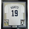 image:imageFramed AutographedSigned Dave Righetti 35x39 New York Pinstripe Baseball Jersey JSA COA
