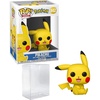 image:imagePKM Pikachu 842 Sitting Funko POP Games Figurine Bundle with HOFSM Protector Case