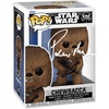 image:imagePeter Mayhew Chewbacca 596 Facsimile Signed Reprint Laser Autographed Funko POP Movies Star Wars Episode IV A New Hope Figurine with Protector Case