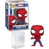 image:imageSpiderman SpiderMan 1422 Marvel New Classics Funko POP Figurine Bundle with HOFSM Protector Case