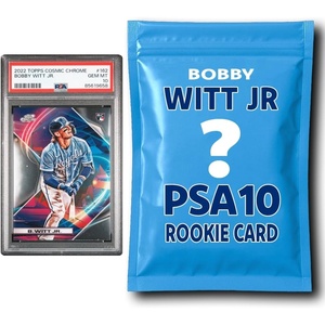 image:imageBobby Witt Jr PSA 10 Graded Rookie Baseball Card Mystery Pack