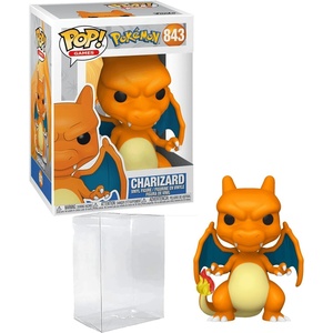 image:imageCharizard 843 PKM Funko POP Games Animation Figurine Bundle with HOFSM Protector Case