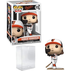 image:imageGunnar Henderson 113 Funko POP Baseball Baltimore Orioles Figurine Bundle with HOFSM Protector Case