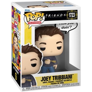 image:imageJoey Tribbiani 1723 How You Doin Funko POP TV Sayings Friends Figurine Bundle with HOFSM Protector Case