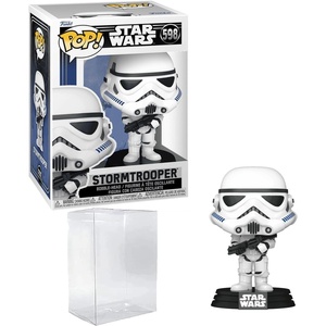 image:imageStorm Trooper 598 Star Wars Episode IV A New Hope Funko POP Movies Figurine Bundle with HOFSM Protector Case