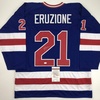 image:imageAutographedSigned Mike Eruzione Blue Team USA Miracle On Ice 1980 Hockey Jersey JSA COA