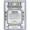 image:image2025 Donruss 14 Omarion Hampton Rated Rookies Throwback Rookie RC Football Card