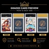 image:image3X One Piece HOFSM 10 Graded Anime Cards Mystery Pack