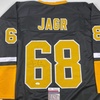 image:imageAutographedSigned Jaromir Jagr Pittsburgh Black Hockey Jersey JSA COA