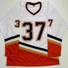 image:imageAutographedSigned Mason McTavish Anaheim White Hockey Jersey JSA COA
