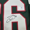 image:imageAutographedSigned Mats Zuccarello Minnesota Green Hockey Jersey Beckett BAS COA