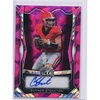 image:image2025 Leaf Metal Gunner Stockton MAGS1 Pink Ice Auto 20 Georgia Bulldogs Rookie RC Football Card
