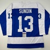image:imageAutographedSigned Mats Sundin HOF 12 Toronto Blue Hockey Jersey JSA COA