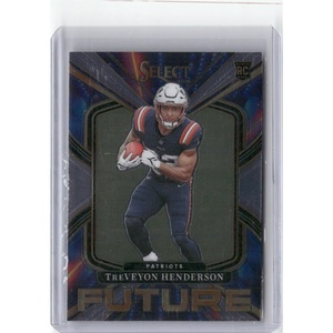 image:image2025 Panini Select 15 TreVeyon Henderson Select Future Football Card