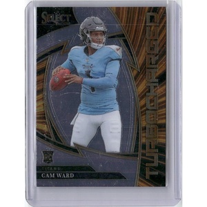 image:image2025 Panini Select 23 Cam Ward Turbocharged Football Card