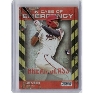 image:image2025 Stadium Club ICE11 James Wood In Case of Emergency Baseball Card
