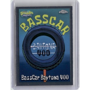 image:image2025 Topps Chrome SpongeBob Squarepants 25th Anniversary BassCar Baytona 400155 TV Show Card Near Mint
