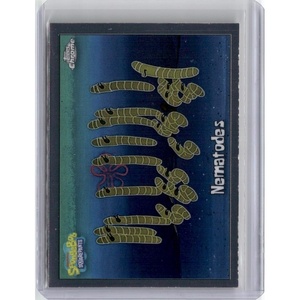 image:image2025 Topps Chrome SpongeBob Squarepants 25th Anniversary Nematodes 143 TV Show Card Near Mint