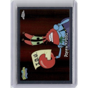 image:image2025 Topps Chrome SpongeBob Squarepants 25th Anniversary Pappy Krabs 57 TV Show Card Near Mint