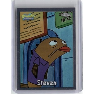 image:image2025 Topps Chrome SpongeBob Squarepants 25th Anniversary Steven 101 TV Show Card Near Mint