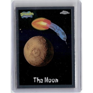 image:image2025 Topps Chrome SpongeBob Squarepants 25th Anniversary The Moon 156 TV Show Card Near Mint