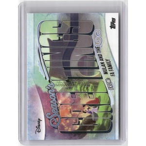 image:image2025 Topps Disney Wonder Mulan and the FA Family SG14 Seasons Greetings TCG Trading Card Game Card