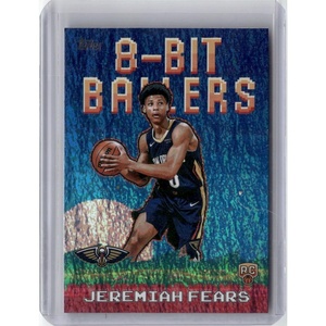 image:image202526 Topps 8B37 Jeremiah Fears 8Bit Ballers Holo Foil Rookie RC Basketball Card