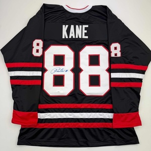 image:imageAutographedSigned Patrick Kane Chicago Black Hockey Jersey JSA COA