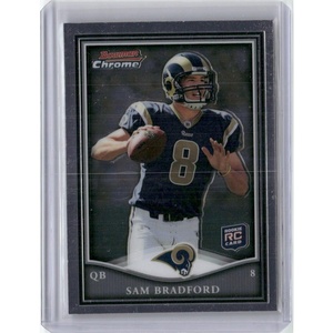 image:imageVintage 2010 Bowman Chrome Sam Bradford BCR5 Rookie RC Football Card