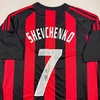image:imageAutographedSigned Andriy Shevchenko AC Milan RedBlack Soccer Futbol Jersey Beckett BAS COA