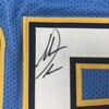 image:imageAutographedSigned Antonio Gates Los Angeles LA Powder Blue Football Jersey Beckett BAS COA