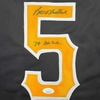 image:imageAutographedSigned Bill Madlock Pittsburgh Black Baseball Jersey JSA COA