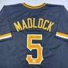 image:imageAutographedSigned Bill Madlock Pittsburgh Black Baseball Jersey JSA COA