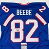 image:imageAutographedSigned Don Beebe Buffalo Blue Football Jersey JSA COA