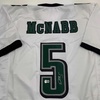 image:imageAutographedSigned Donovan McNabb Philadelphia White Football Jersey JSA COA
